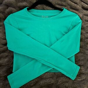 Apt. 9 Women's Teal Long Sleeve Top